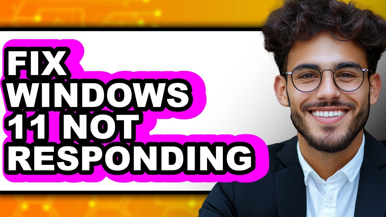 How to Fix Windows 11 Not Responding (easy Method) - YouTube