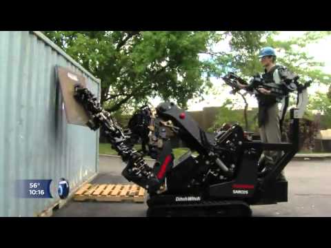 Raytheon Sarcos Modified Ditch Witch