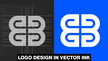 Letter B Logo Design In Vector Ink | Vector Ink Tutorial | Aman Graphics