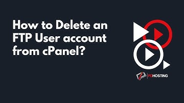 How to Delete an FTP User account from cPanel   PD Hosting