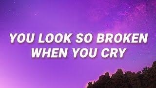Video thumbnail of "Glass Animals - You look so broken when you cry (Heat Waves) (Lyrics)"