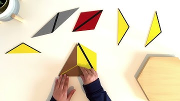 CONSTRUCTIVE TRIANGLES: LARGE HEXAGONAL BOX; Presentation 1; Building Figures!