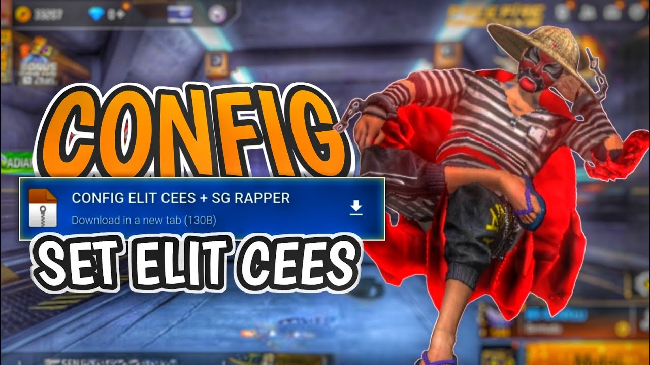 CONFIG FF - CONFIG SET ELIT CEES WORK FF MAX❓CONFIG FF VVIP‼️CONFIG SETELAH UPDATE‼️