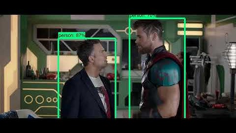 "Thor: Ragnarok" Trailer  with TensorFlow Object Detection [FUN WITH AI]