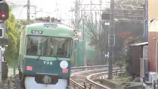 京阪 石山坂本線 600形 619-620 新色 700形 709-710  旧塗装  滋賀里  京阪膳所  20190312