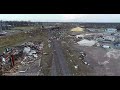 Mayfield, KY Daylight Drone Footage Aftermath - 12/11/2021