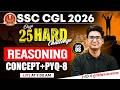 SSC CGL Reasoning Classes 2026 | SSC CGL Reasoning Concept and PYQs - 08 | Reasoning by Jitin Sir