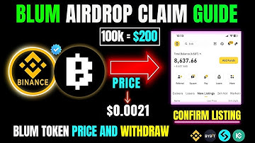 Blum Airdrop Full Guide for Beginners + Listing Date and Price Prediction!