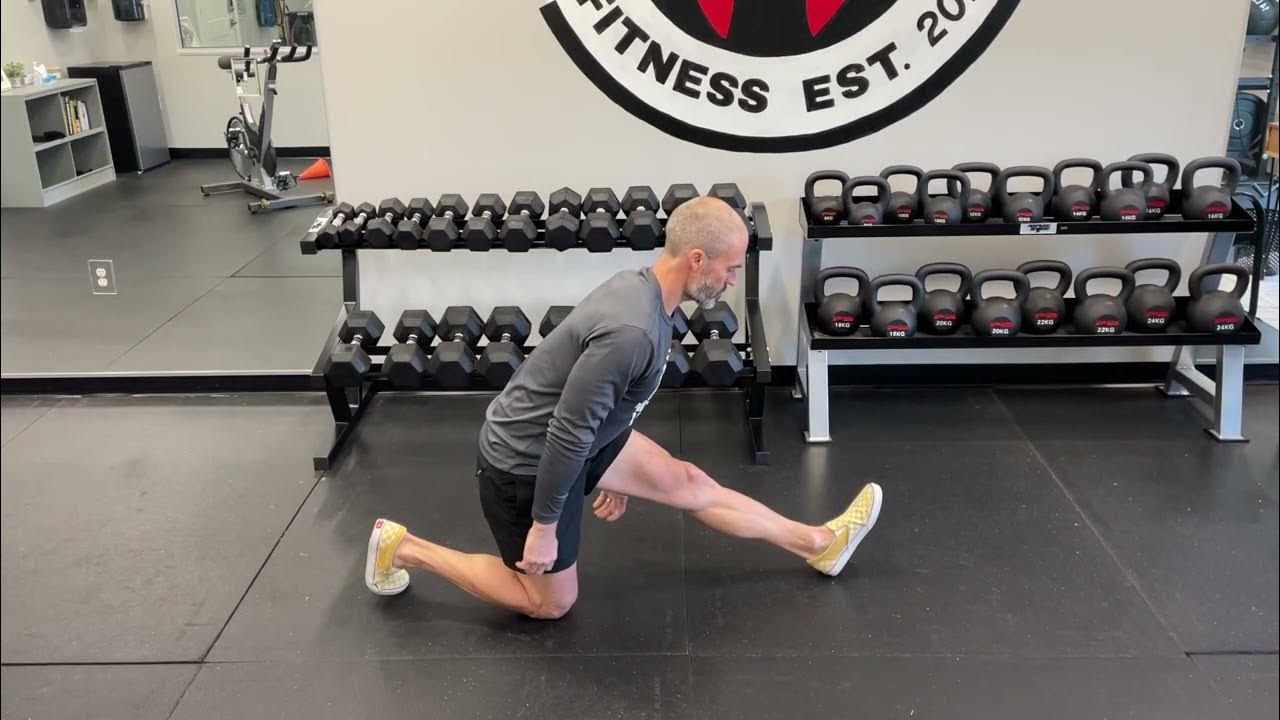 Half Kneeling Hamstring Stretch YouTube