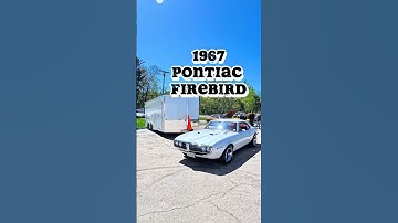 1967 Pontiac Firebird Rolling Out with a Big Announcement!