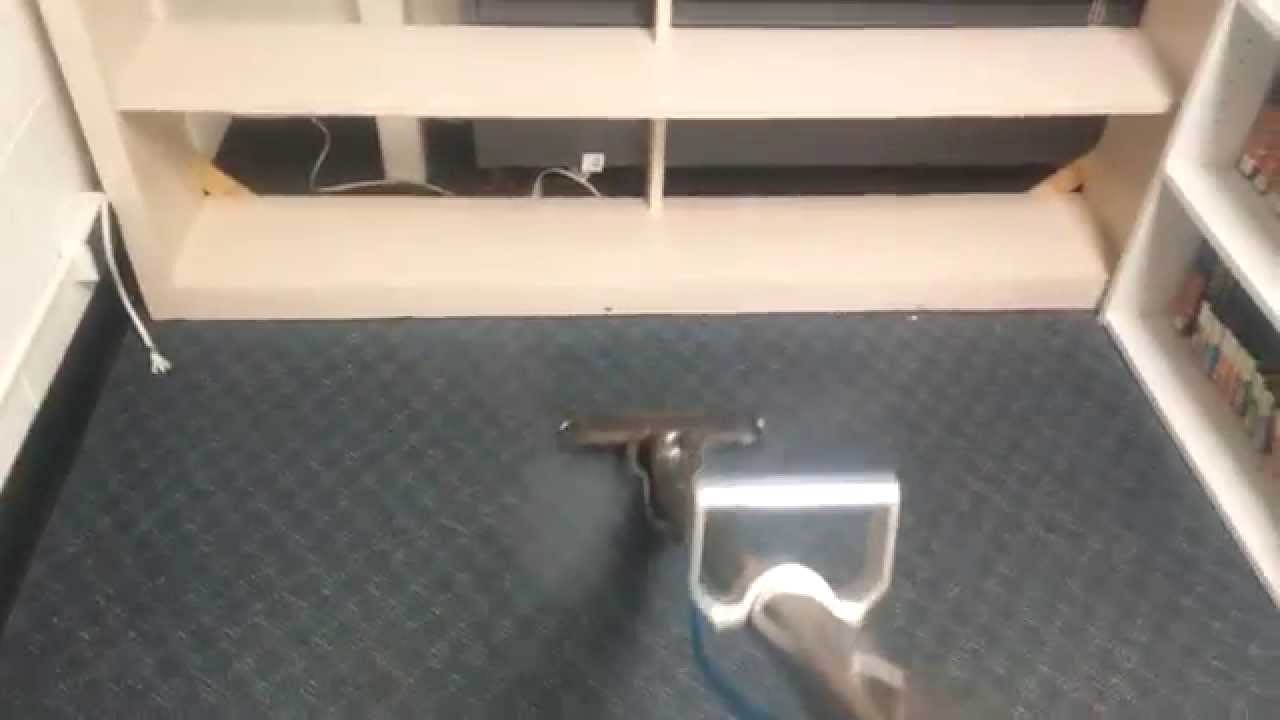 WOW!! Carpet Cleaning Difference in just 1 pass on commercial carpet