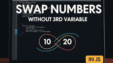 Mind-Blowing JS: Swap Numbers WITHOUT a 3rd Variable! ✅🫡