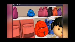 Big And Small. Grow With Animation