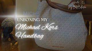 Michael Kors Handbag Unboxing Luxury Designer Handbag Review Michael Kors Lillie Shoulder Bag