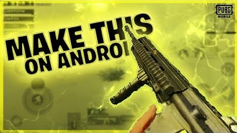 Make pubg fps thumbnail on android || Gaming thumbnail tutorial by Ashish editz.
