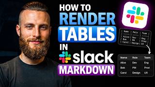 How to render tables in Slack markdown from spreadsheets [1min Easy Guide]