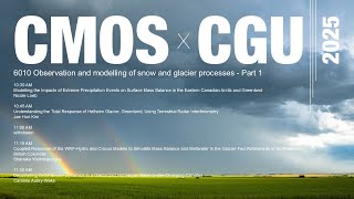 6010 Observation and modelling of snow and glacier processes - Part 1