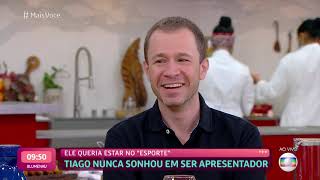 Tiago Leifert fala pela primeira vez sobre a sua saída da Globo | Mais Você
