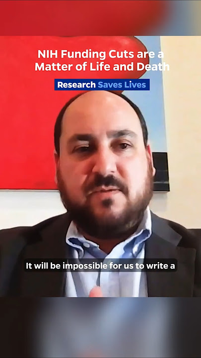 NIH Funding Cuts are a Matter of Life and Death
