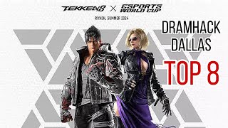 TEKKEN 8  Qualifiers at DreamHack Dallas  Top 8 | Esports World Cup 2024 Watch Party