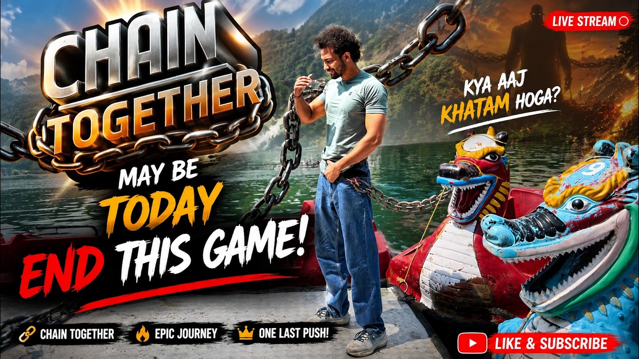 🔴 CHAIN TOGETHER LIVE 🔴 | TODAY WE FINISH THIS GAME! 😱 FINAL ATTEMPT #live #trending #streamer