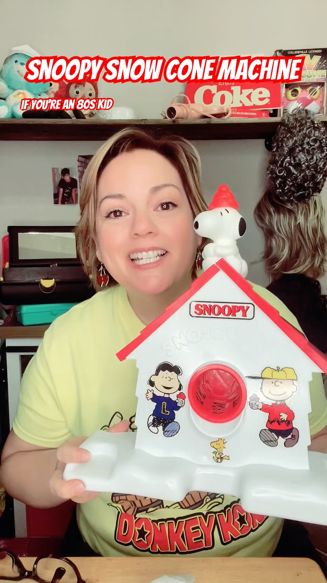 The snoopy snowcone machine was on every 80s kids wish list
