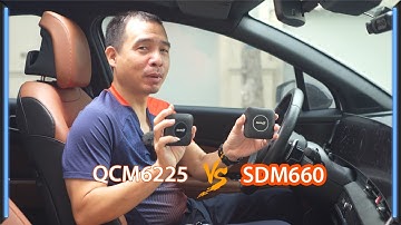 So sánh Android Box ô tô Carlinkit Tbox Ambient Led QCM6225 và SDM660