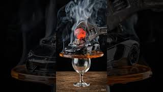 LAMBORGHINI vs FIREWALL ASMR VIDEO 🔥 vs 🚗 #asmr #experiment #fire #relaxing