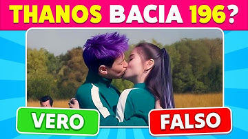 SQUID GAME 2: Quiz VERO o FALSO...? ✔️❌ | Quanto Conosci Squid Game 2? 🦑🎲