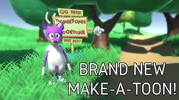 Downtown Toontown: New Make-A-Toon!