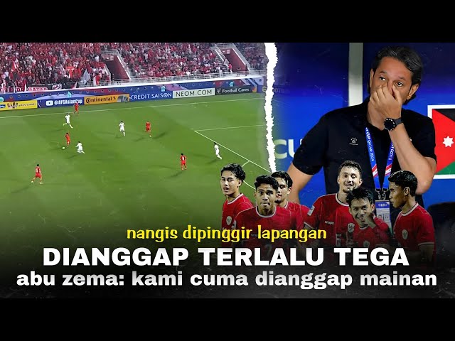 Pelatih Jordan Nangis Dipinggir Lapangan: Kami Seperti Mainan Dihadapan Mereka! Mainnya Eropa Banget class=