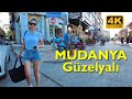 Bursa Mudanya Walking Tour 4K UHD 50fps | Mudanya Güzelyalı 2024