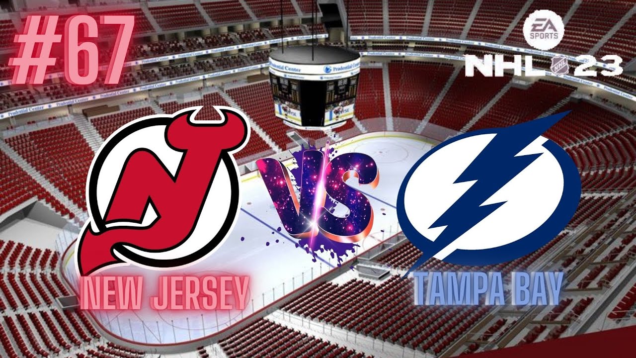 NHL 23 SEZÓNA NEW JERSEY 67 NEW JERSEY DEVILS VS TAMPA BAY