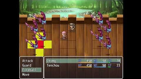 Grid Battle Engine: Grid-based Target Selection