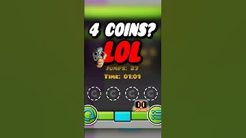 This Geometry Dash Level Has 4 Coins? #geometrydash