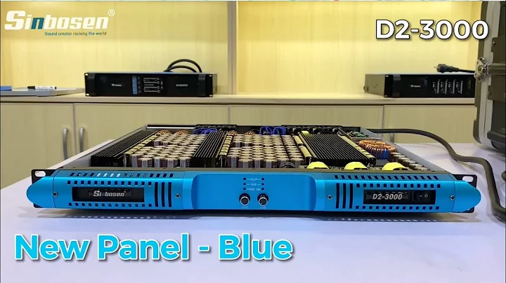 Sinbosen 2 ohms 7140w stable amplifier D2-3000 NEW panel!