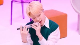 Bts Festa 2021 Jimins New Way Of Holding His Mic