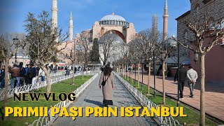 Primii pași prin Istanbul ( Moscheea Hagia Sofia, Moscheea Albastră, plimbare pe malul Bosforului)
