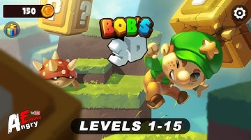 Bob World Adventure 3D (Early Access) - Levels 1-15 / Gameplay Walkthrough (Android, iOS)