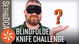 Blindfold Knife Challenge - Between Two Knives