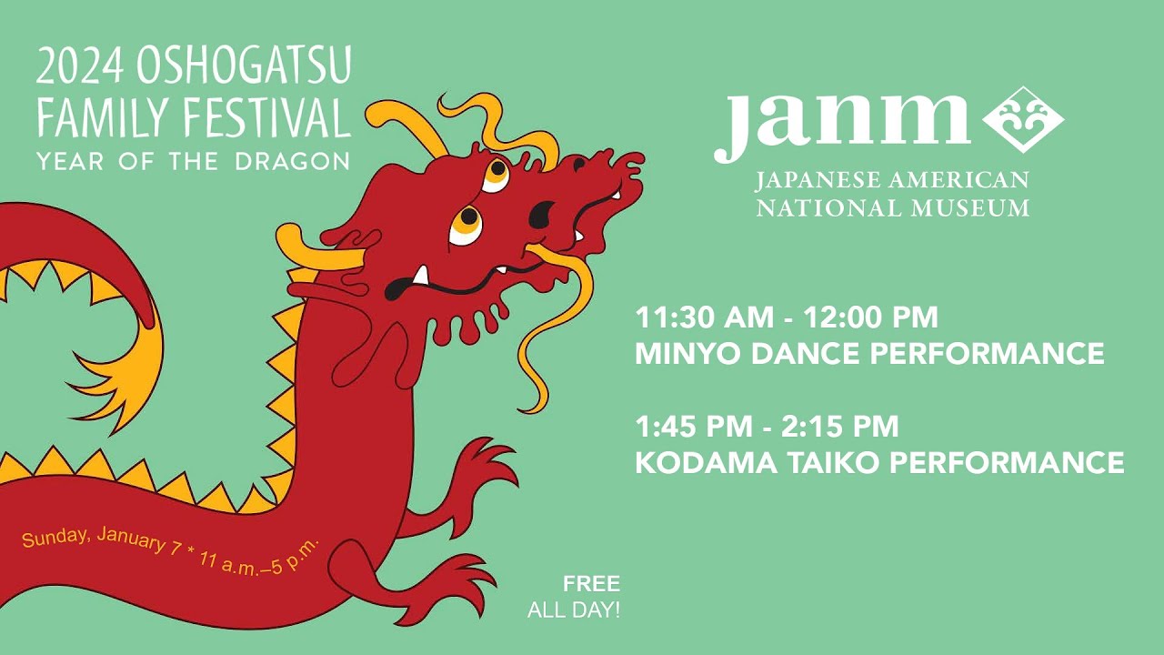 2024 Oshogatsu Family Festival—Year of the Dragon YouTube