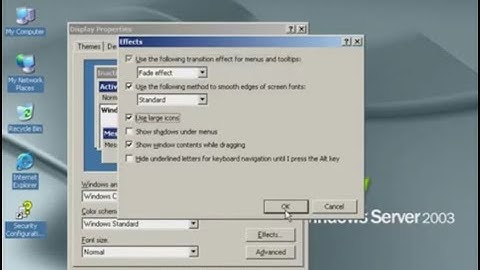 🖥️😀✔️Increase Icon Size on Windows Server 2003 & Remove Recent Documents | laptop icon setting✔️🔥