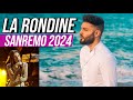 La rondine  angelina mango  sanremo 2024 stefano germanotta