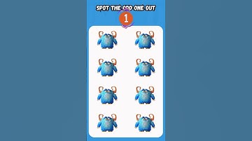 You found it the odd One | The Mind illusion #viral #shorts  #puzzle #youtube