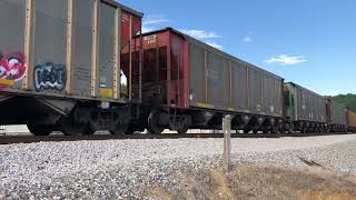 CSX coal train through tunnel hill ga going northbound