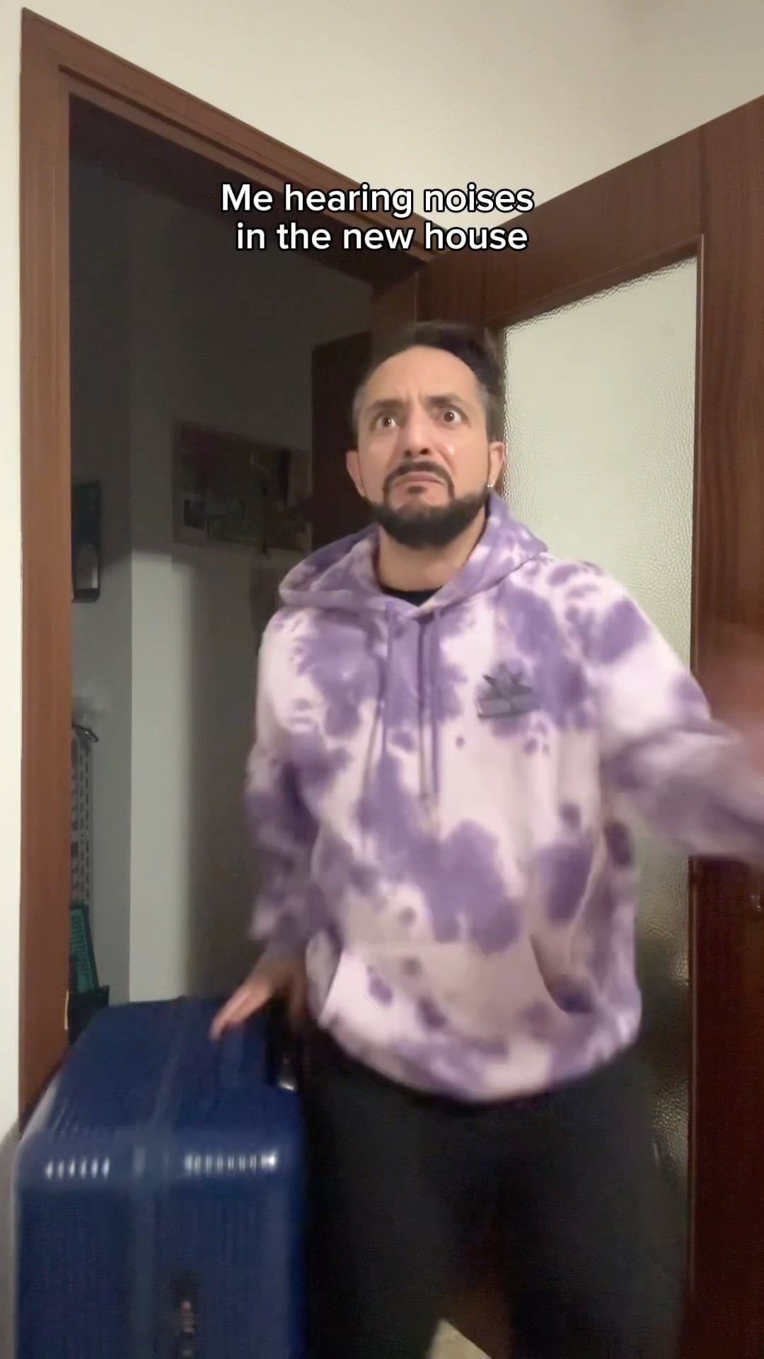 #shorts Hearing Noises At Home #funny #comedy #scarystories #humor #houses