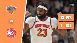 Mitchell Robinson - 13 Points, 7 Rebounds vs Hawks - 2026 Playoffs