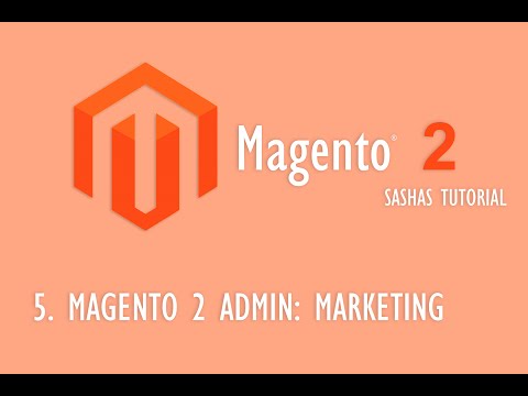 Magento 2 Admin: Marketing