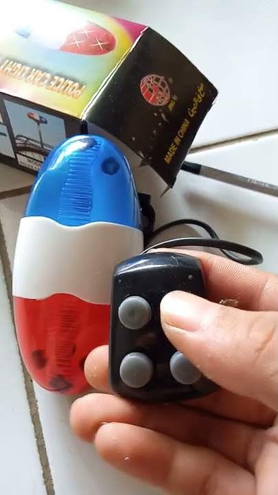 klakson sirine sepeda 6 LED 4 mode suara