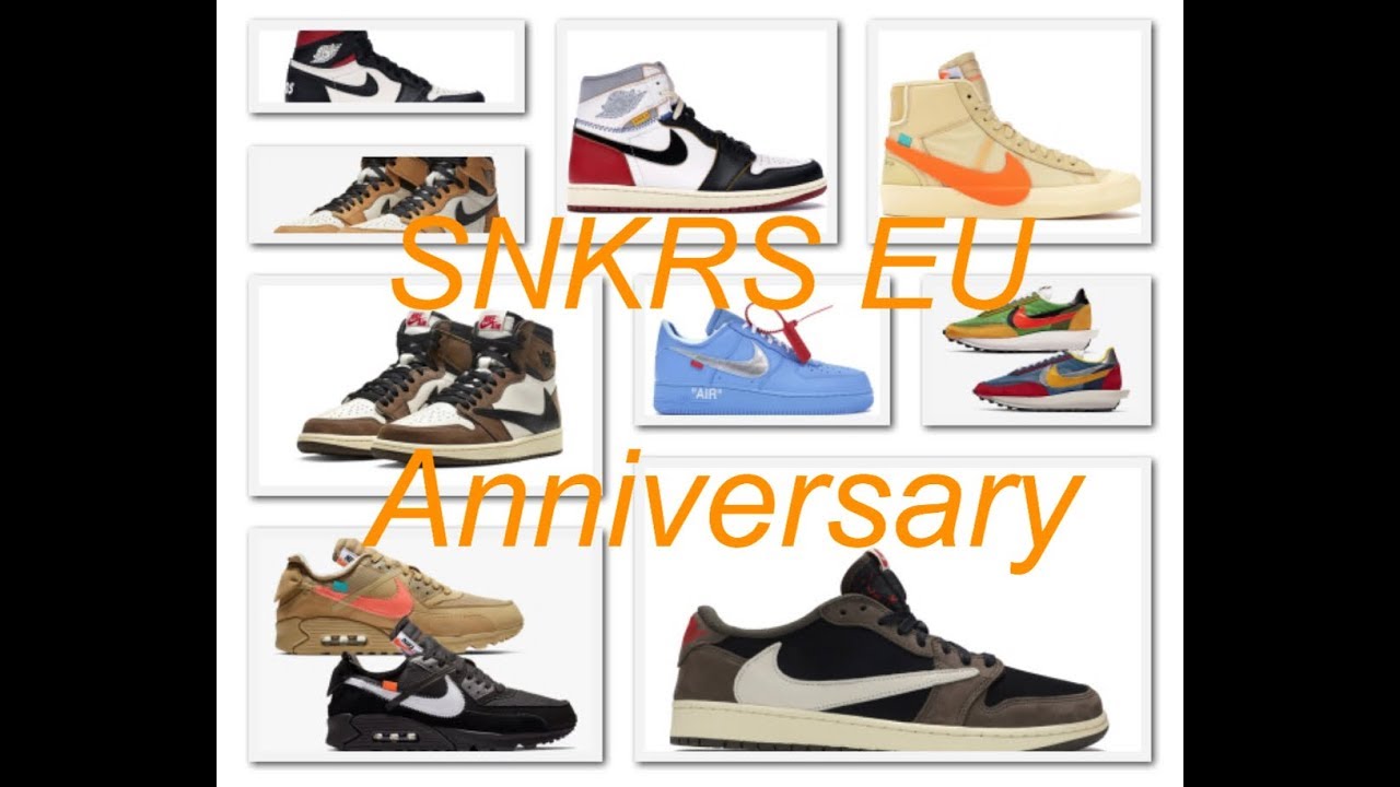 nike snkrs anniversary 2019 online -